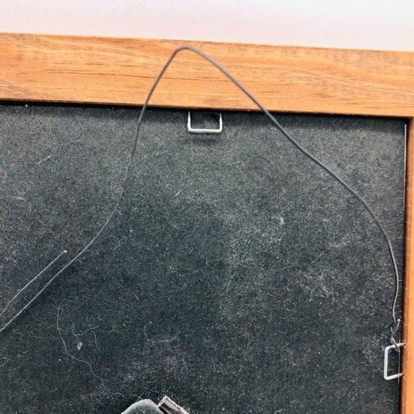 Framed Handmade Counted Cross Stitch Roses Floral Nosegay Bouquet Fiber Art - Picture 6 of 8